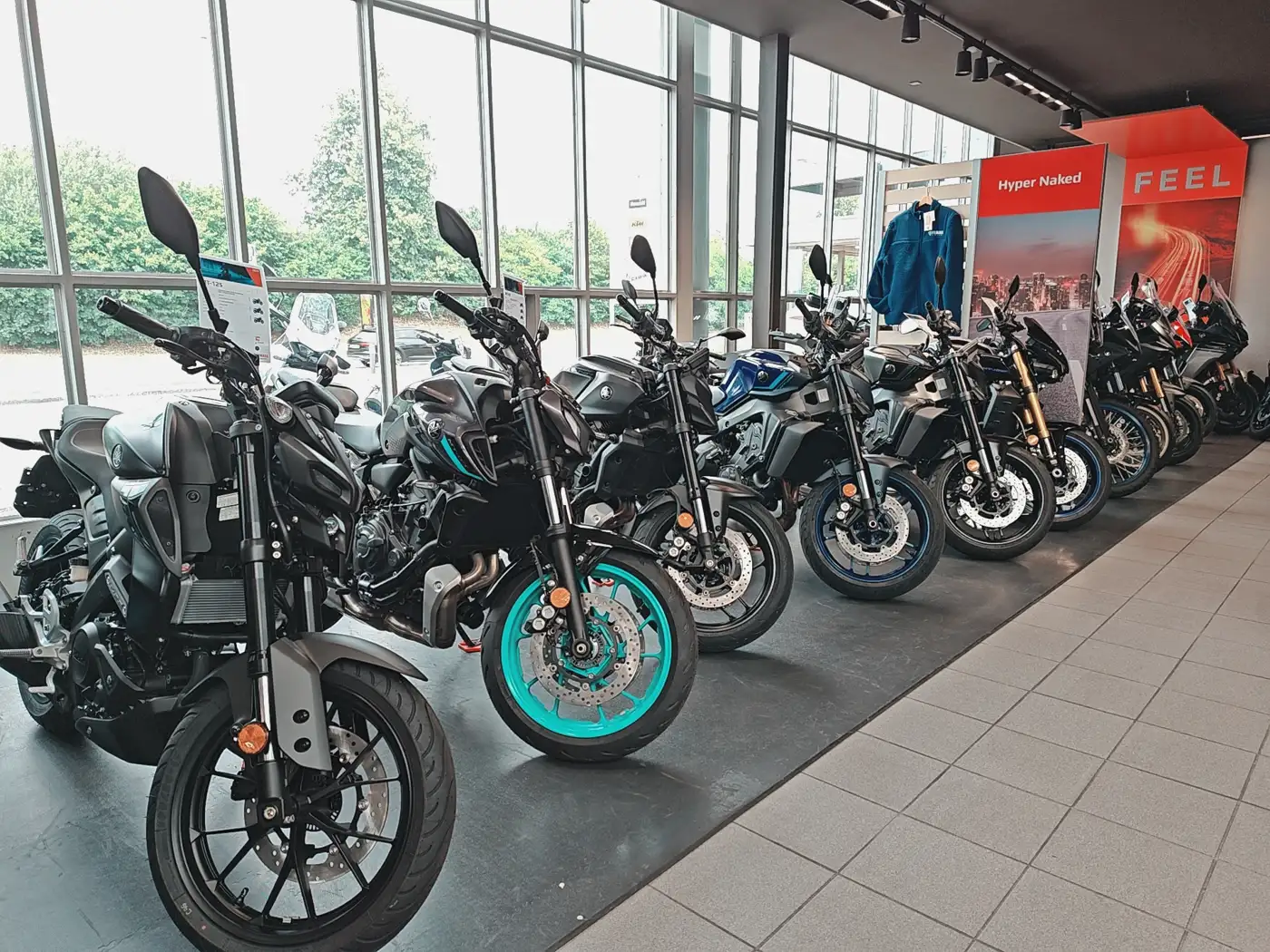 Yamaha Motorräder bei Moto-Center WEST St. Gallen Yamaha Motorräder bei Moto-Center WEST St. Gallen