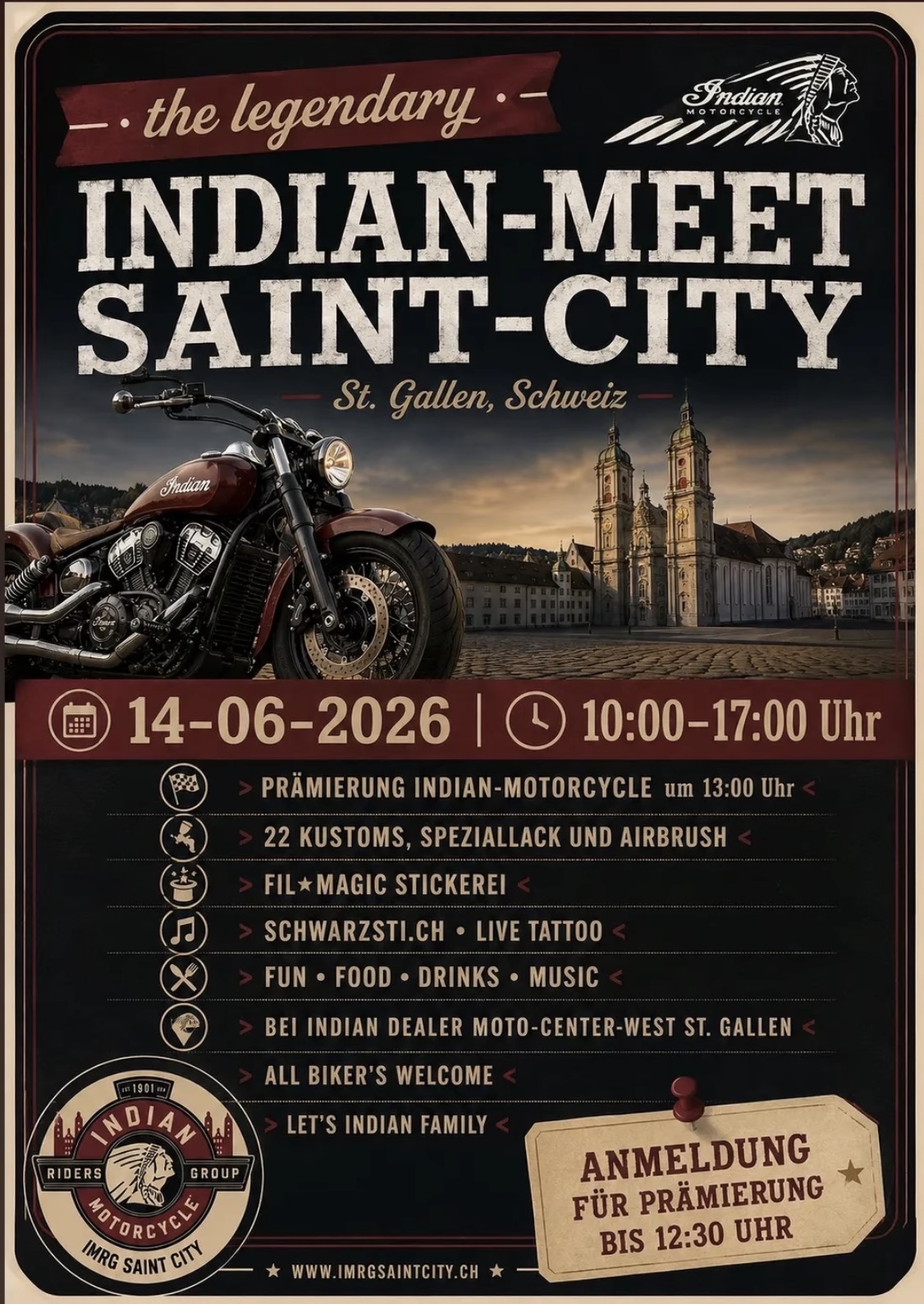 Indian Meet Saint City - St. Gallen Schweiz